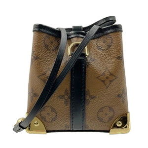 Louis Vuitton Monogram Reverse LV Noe Purse Brown Charm